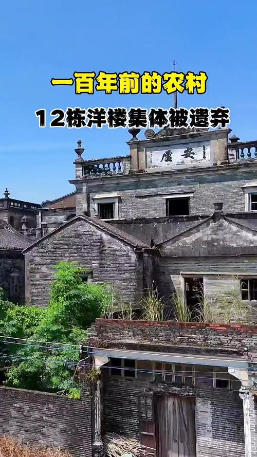 没回来广东一无人村村民斥巨资盖别墅AG真人网全村移民加拿大70多年(图6)