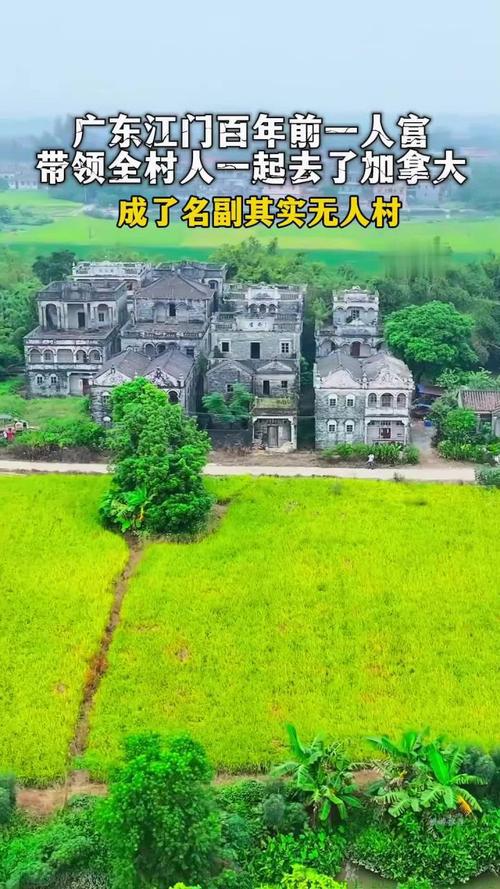 没回来广东一无人村村民斥巨资盖别墅AG真人网全村移民加拿大70多年(图11)